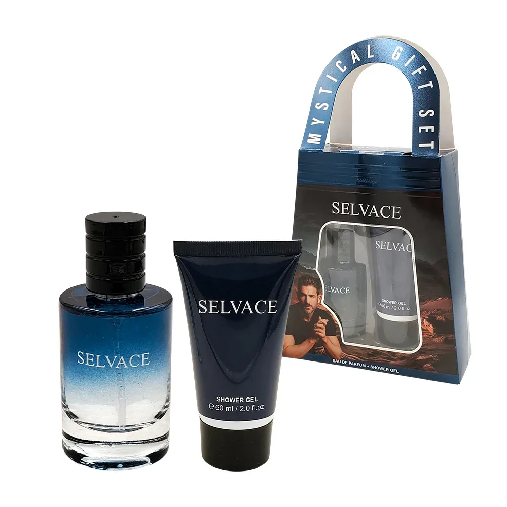 Kit selvace mystical con perfume de 30ml y gel de baño de 60ml para hombre