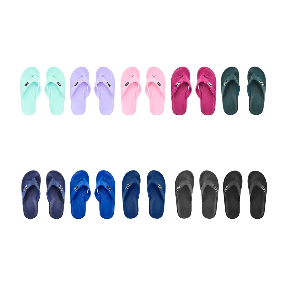 Par de sandalias / chanclas unisex de color liso, variedad de tallas y colores
