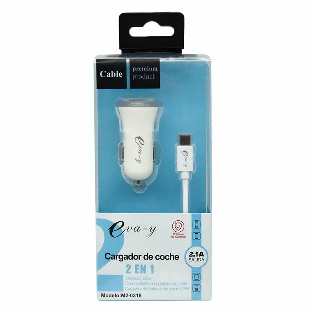 Plug cargador de coche v8 m2-0318 plug.cx-48.v8