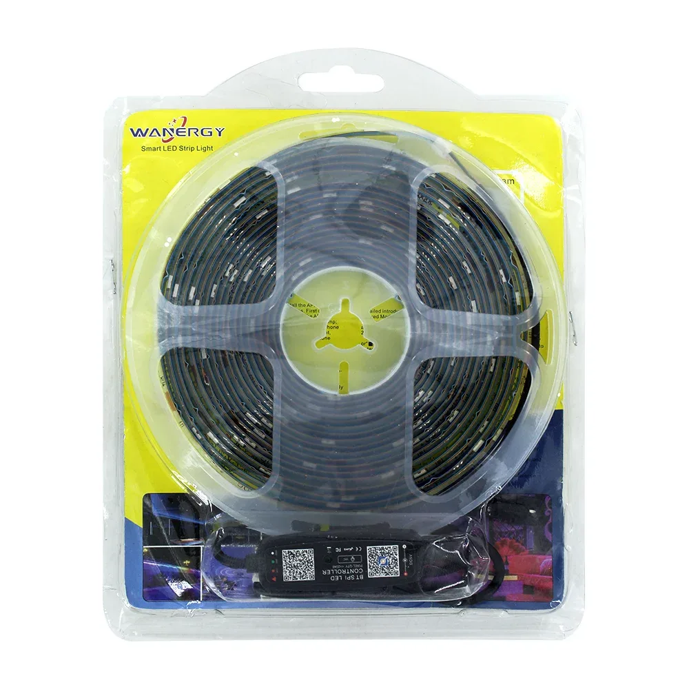 Tira led rgb bluetooth usb con caballo troya wanergy de 5 metros / 411575