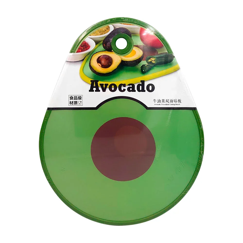 Tabla de plástico en forma de aguacate para cortar alimentos / avocado / 1693478