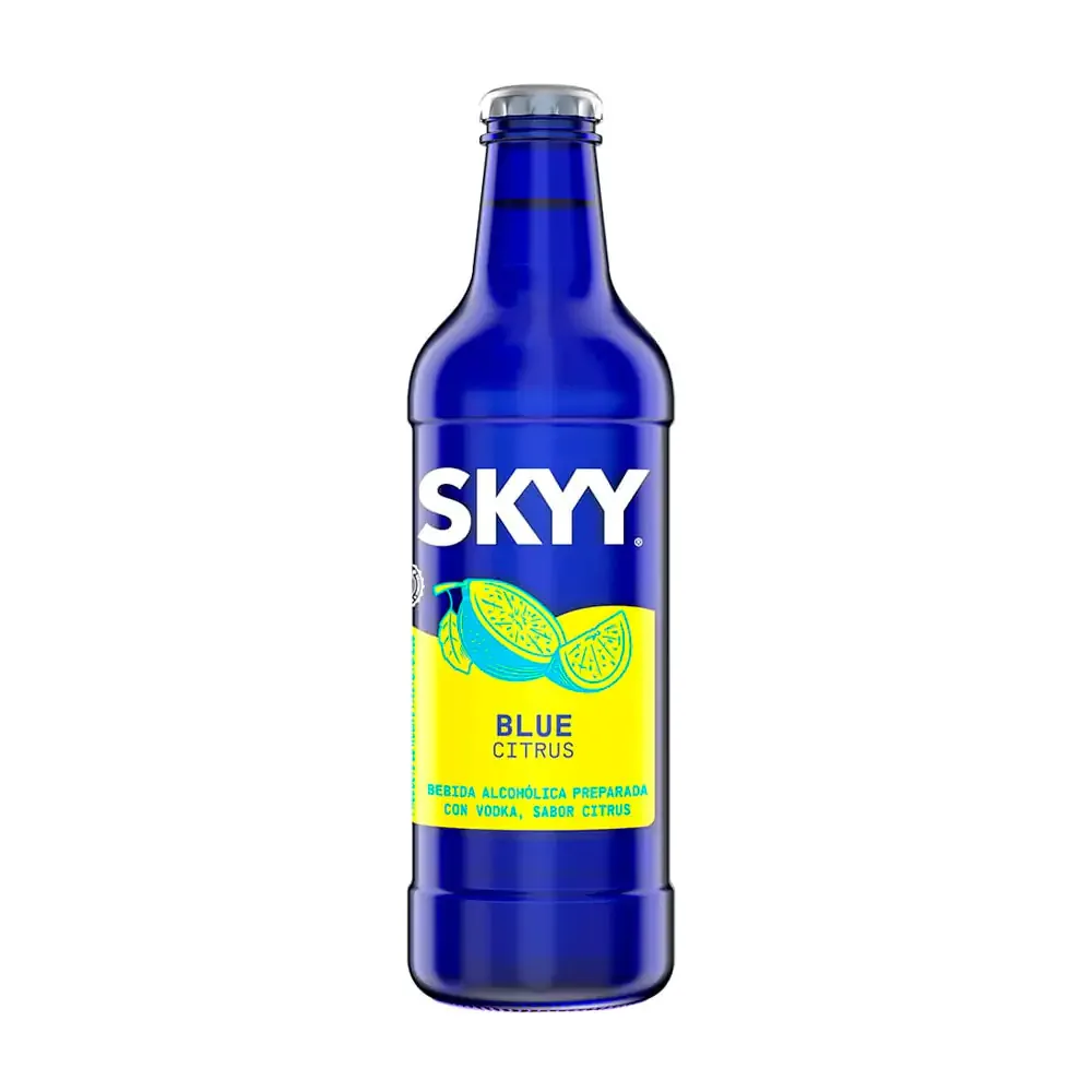 1pz Bebida skyy sabor blue citrus, 275ml