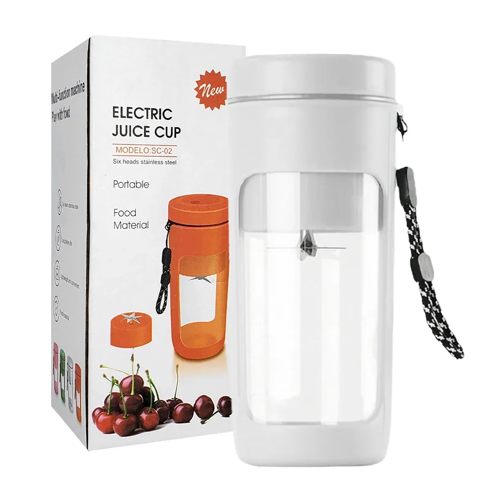 Vaso licuadora portátil eléctrico con capacidad de 450ml / electric juice cup / sc-02