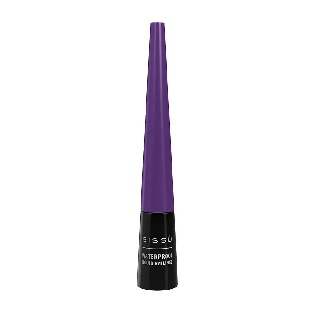 1pza Delineador líquido bissú para ojos, tono 11 purple rain 2.5ml / b006085