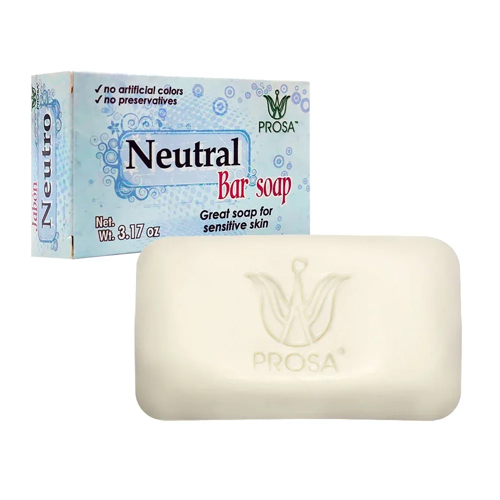 Jabón corporal neutro para piel suave y delicada, 90g / 16505 / neutral