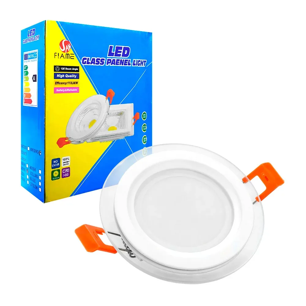 Reflector led san fiame empotrable redondo 6000k 10133