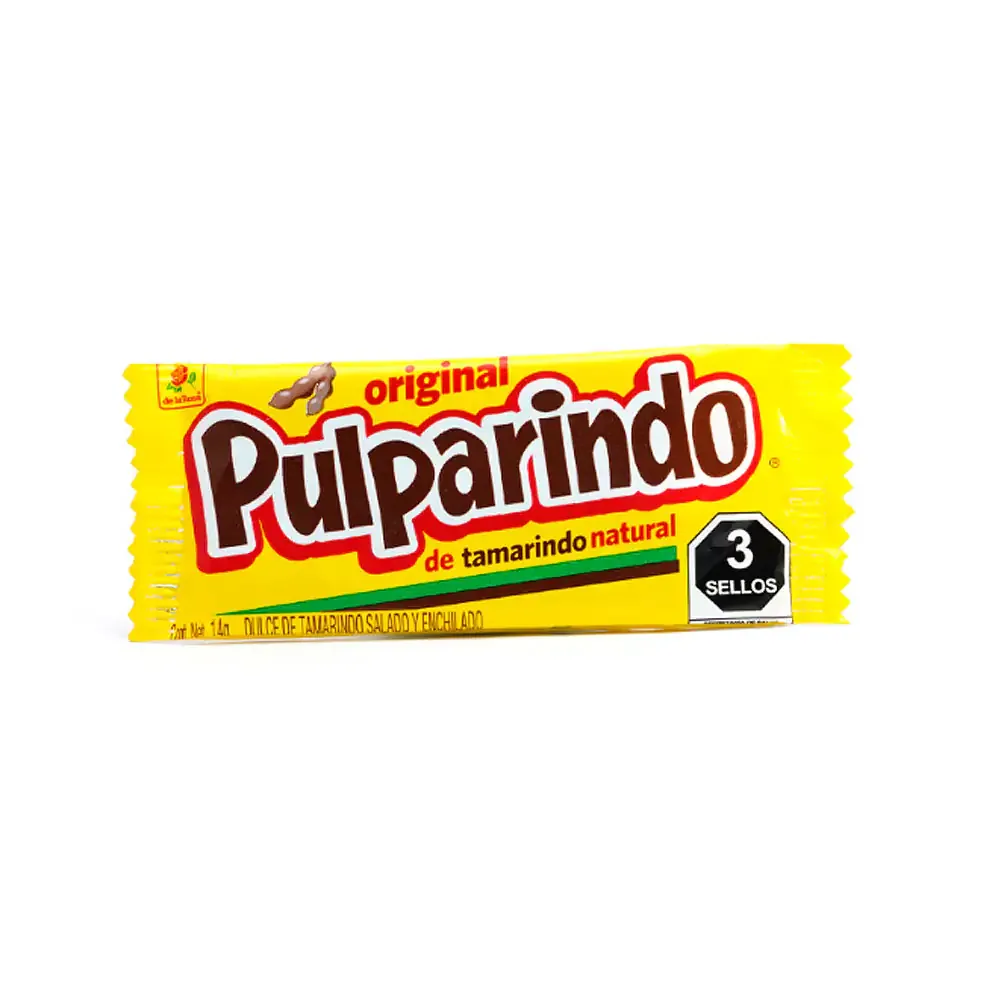 1pz pulparindo original dulce de tamarindo salado y enchilado 14g / 066660
