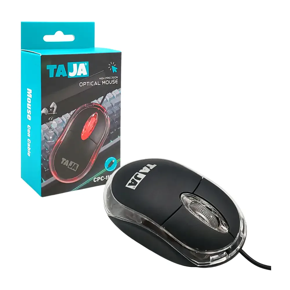 Mouse alámbrico con diseño compacto de alta precisión / cpc-11001