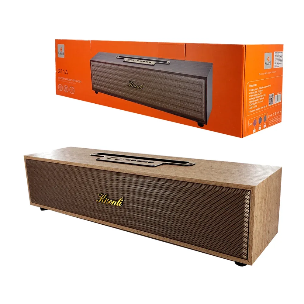 Bocina bluetooth tipo barra de sonido con soporte para teléfono celular + ranura para sd y usb, variedad de colores / g11a / kisonli / 743805 / g11 / kisonli