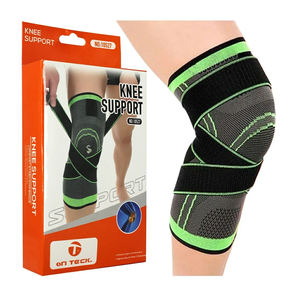 Rodillera de compresión con strap ajustables / knee support / lt-2024 / bhx-801