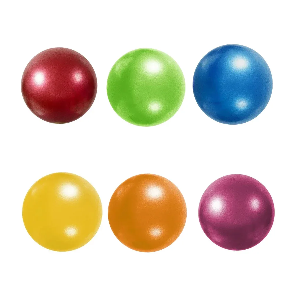 1pza Pelota desinflada lisa de látex, infantil, variedad de colores / 22cm / c3233
