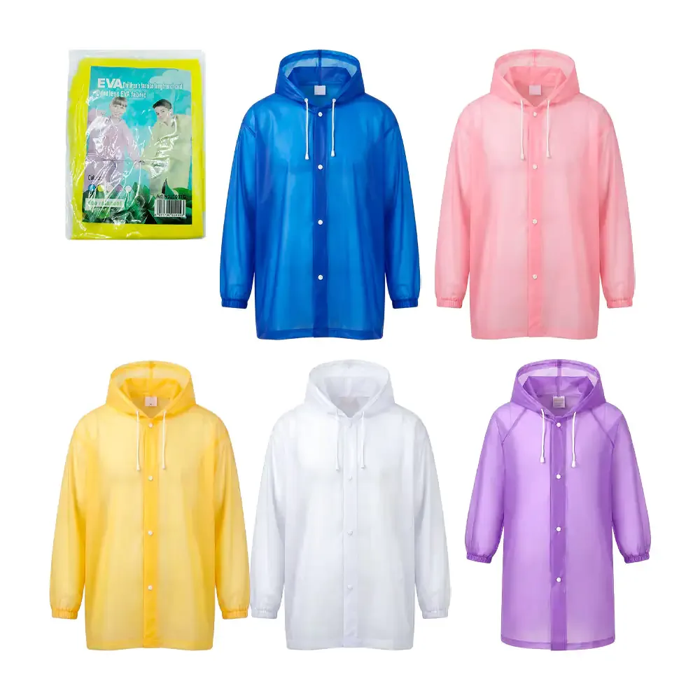 Impermeable infantil tipo poncho, variedad de colores / eco raincoat