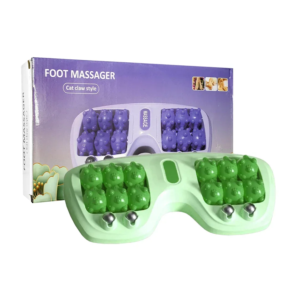 Masajeador para pies con terapia magnética y estilo garra de gato, variedad de colores / foot massager / amq-095