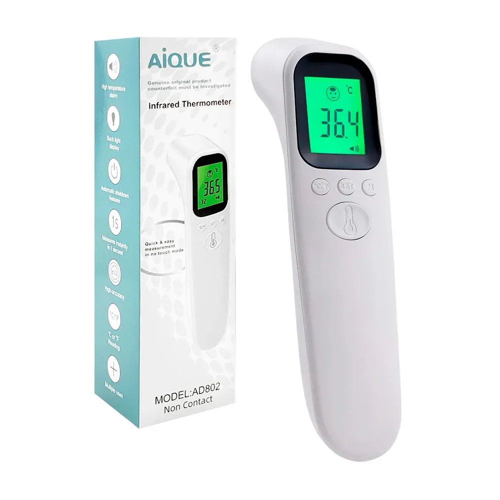 Termómetro aique infrarrojo con pantalla digital / infrared thermometer / ad-802