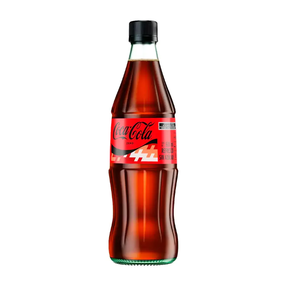 Coca cola zero sin azúcar, 500ml / 320684 / cocz500