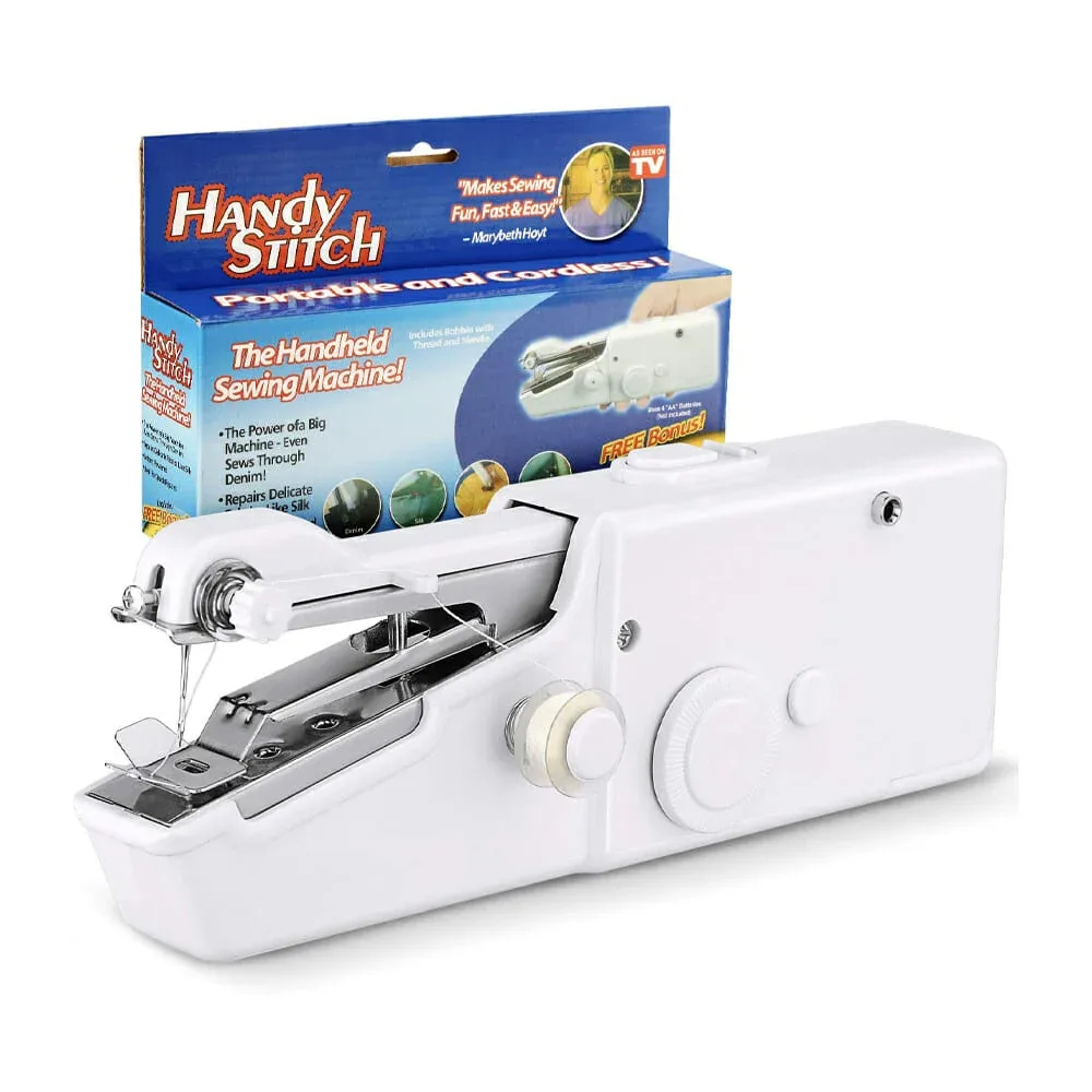Mini máquina handy stitch eléctrica portátil para coser / cs-101b / se21-32 / gh6415 / 80951