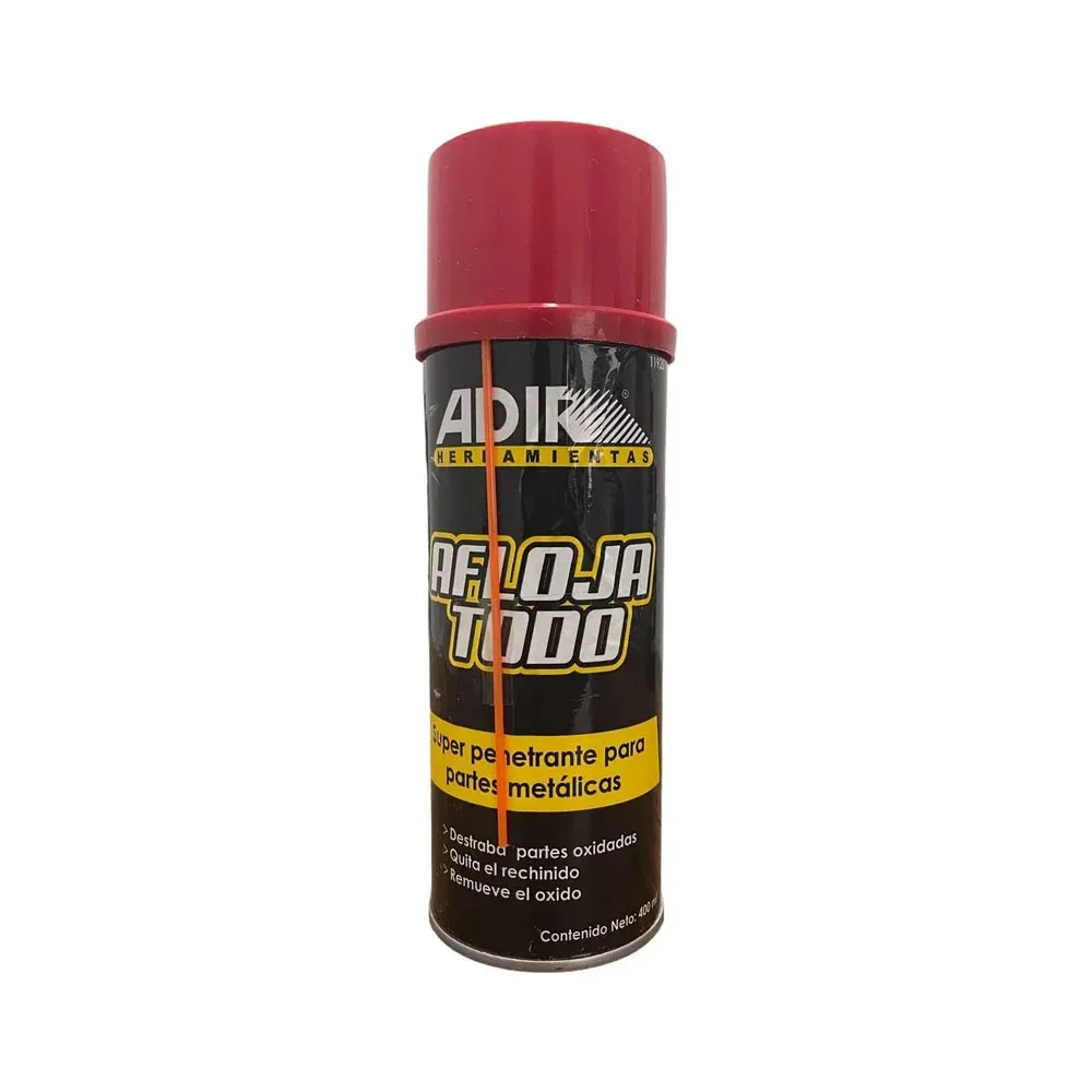 Aflojatodo super penetrante para partes metálicas, 400ml / adir herramientas