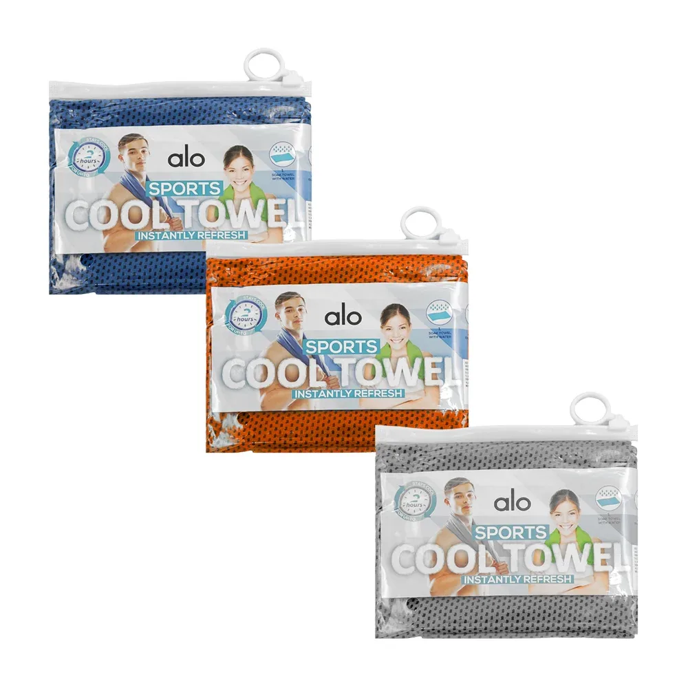 Toalla multifuncional 90x30 cm, tela transpirable, variedad de colores / lu2388