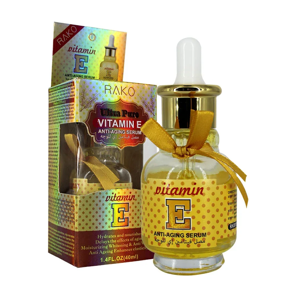 Suero facial anti arrugas con extracto de vitamina e 40ml / rk015