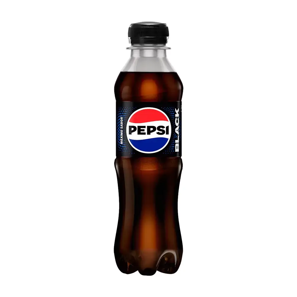 1pz botella pepsi black pet de 250ml / 016404