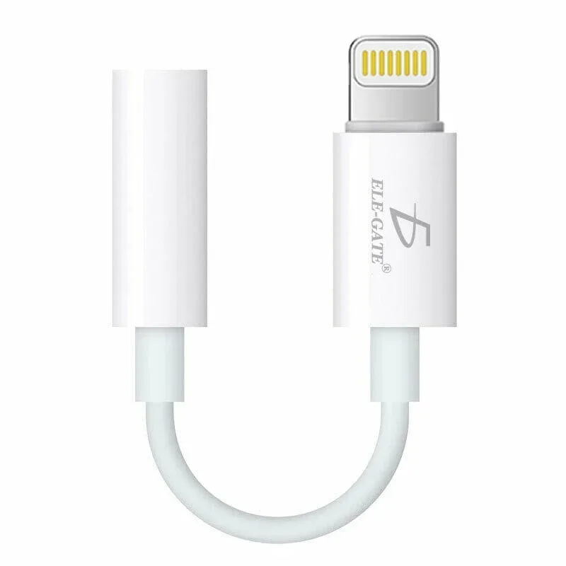 Cable adaptador phone IOS lighting a 3.5mm para audífonos / wi.136