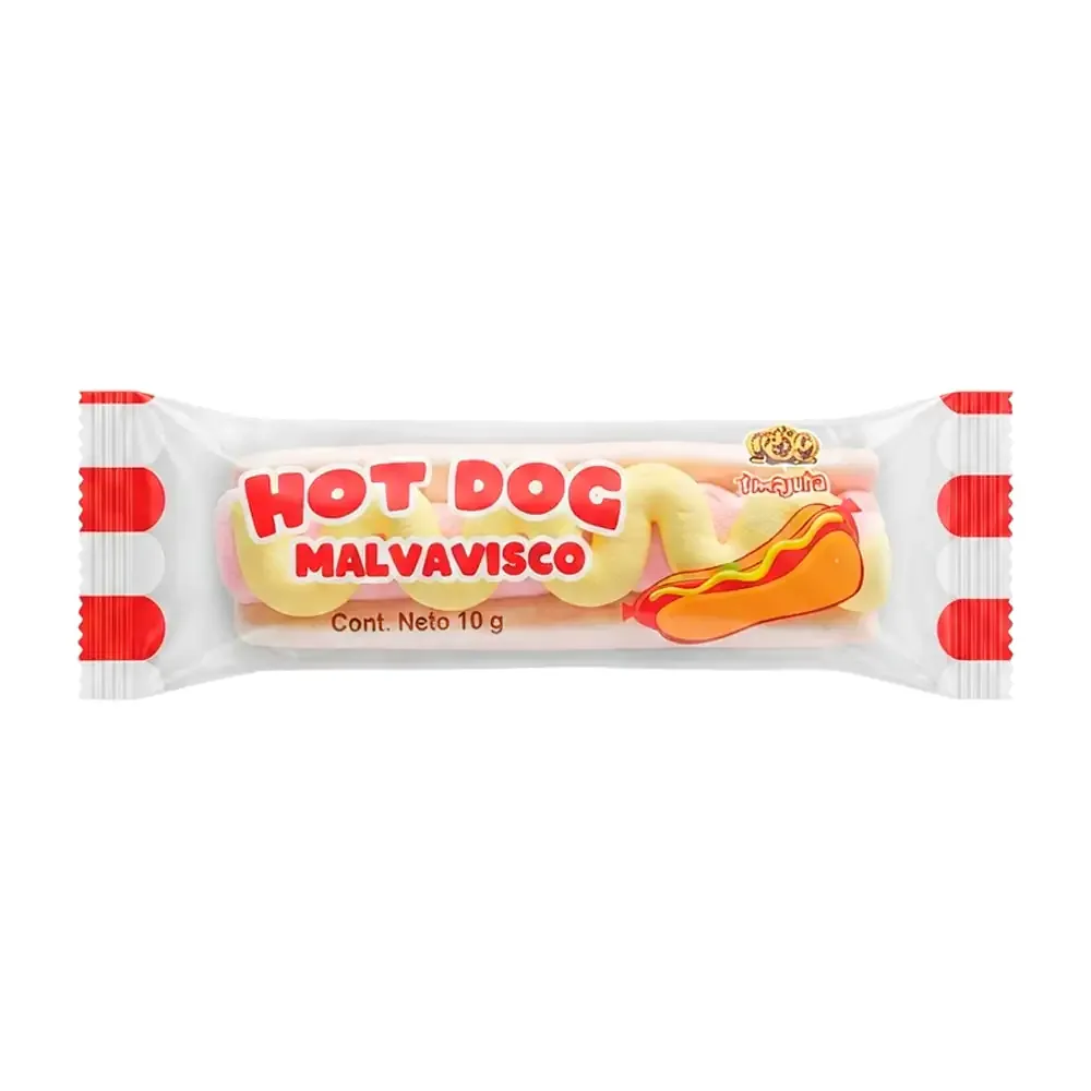 1pz malvavisco tinajita en forma hot dog 10g / 432126