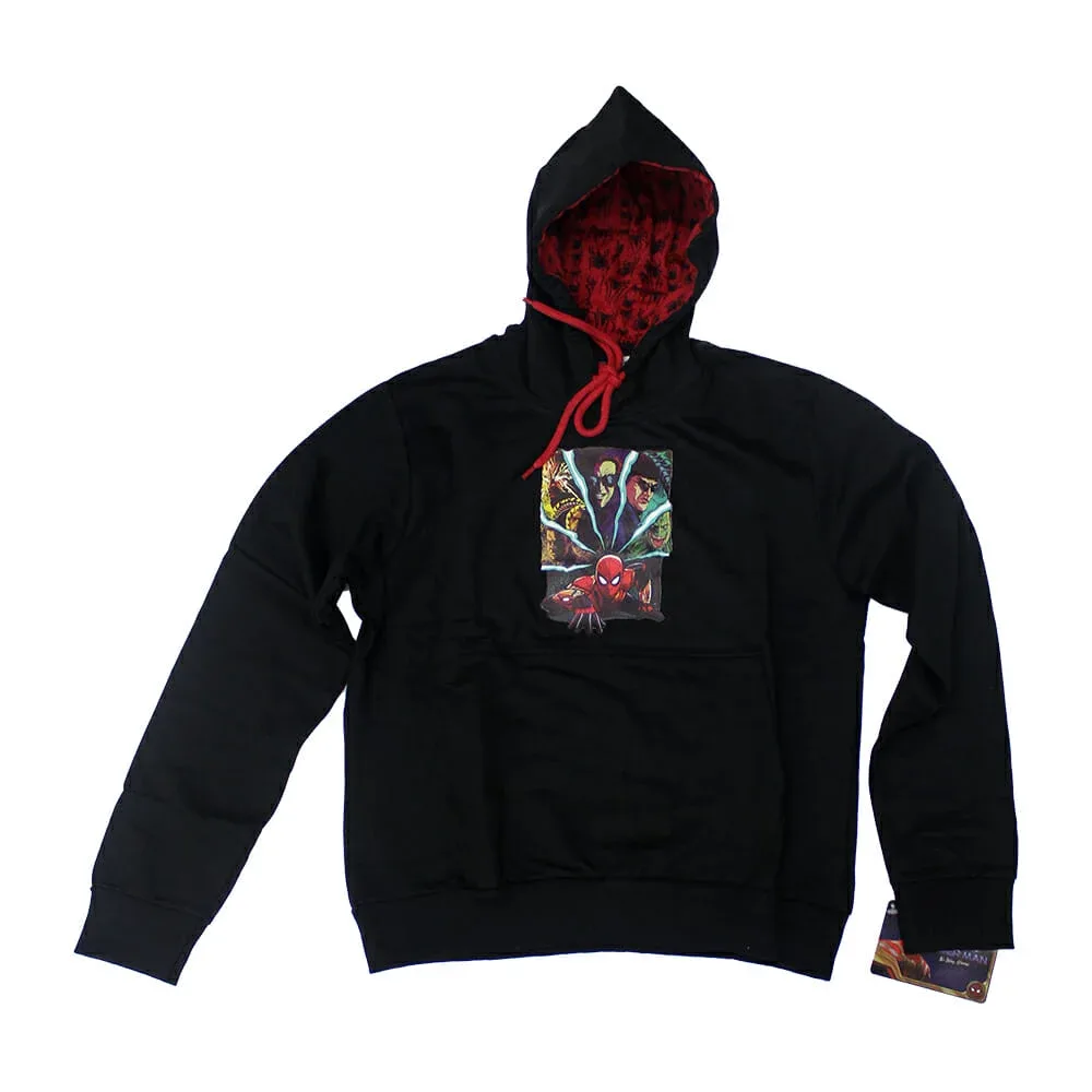 Sudadera de niño con diseño de spider man,electro,octopus color negro / nwh7b variedad de tallas
