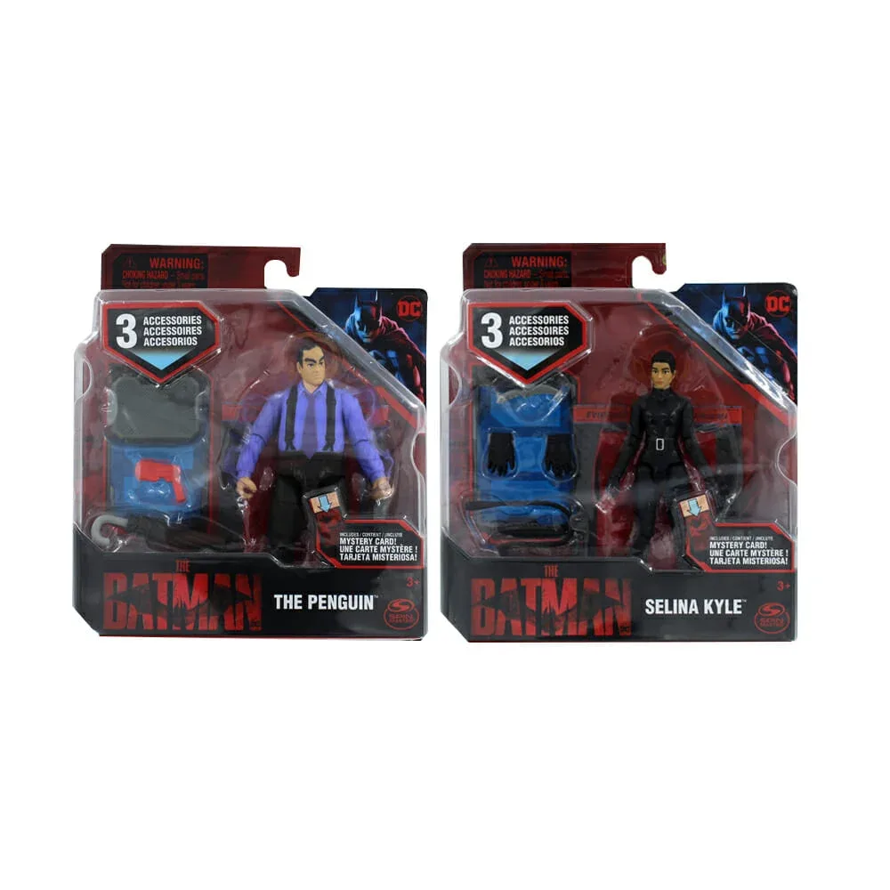 Figura de acción batman dc 4 pulgadas, variedad de personajes 6060654