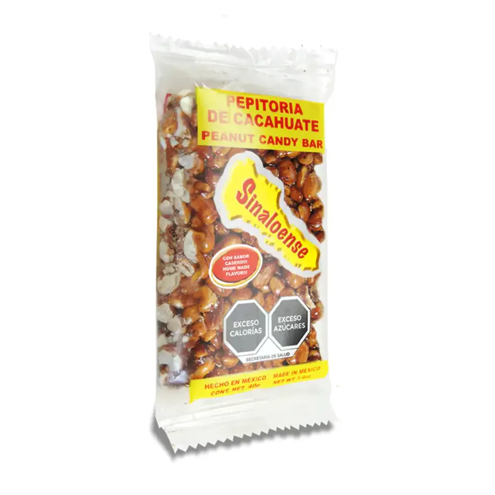 Palanqueta - pepitoria de cacahuate sinaloense, 40g / 005041