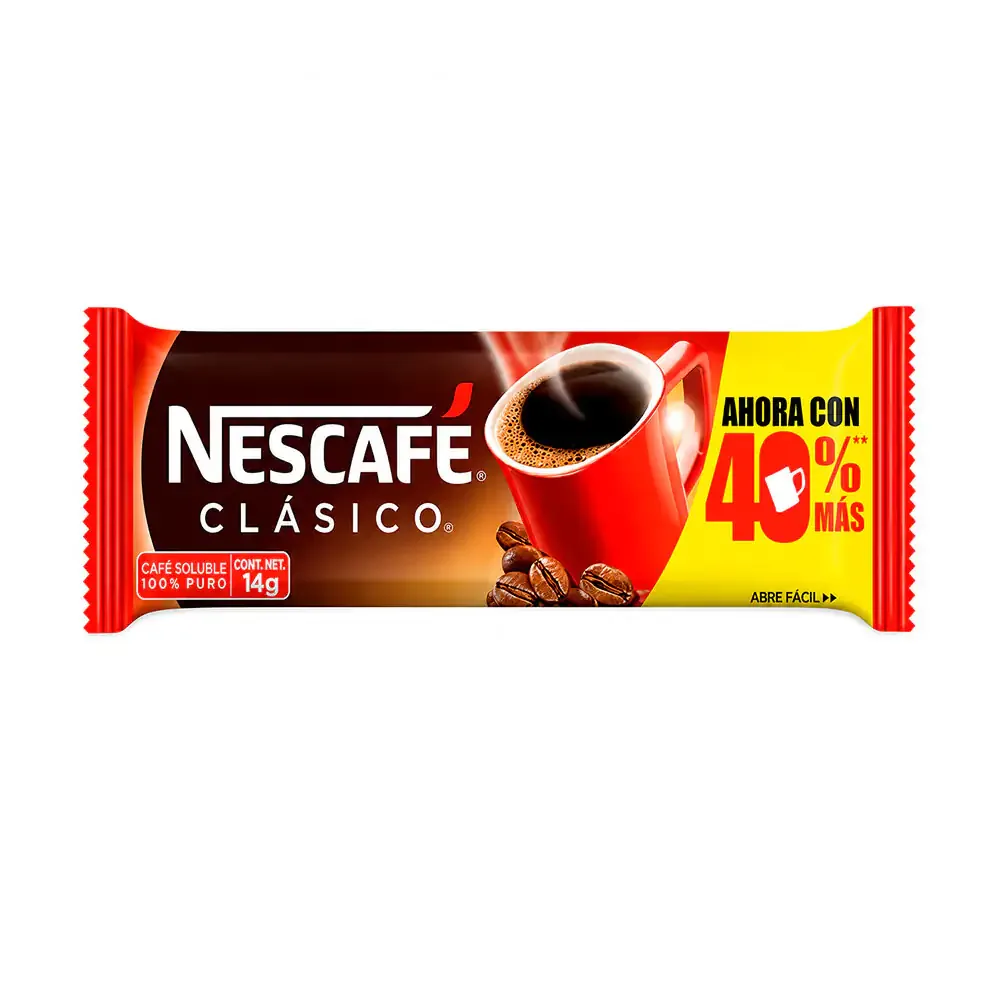 1pz Sobre Nescafé clásico de 14g / 911783