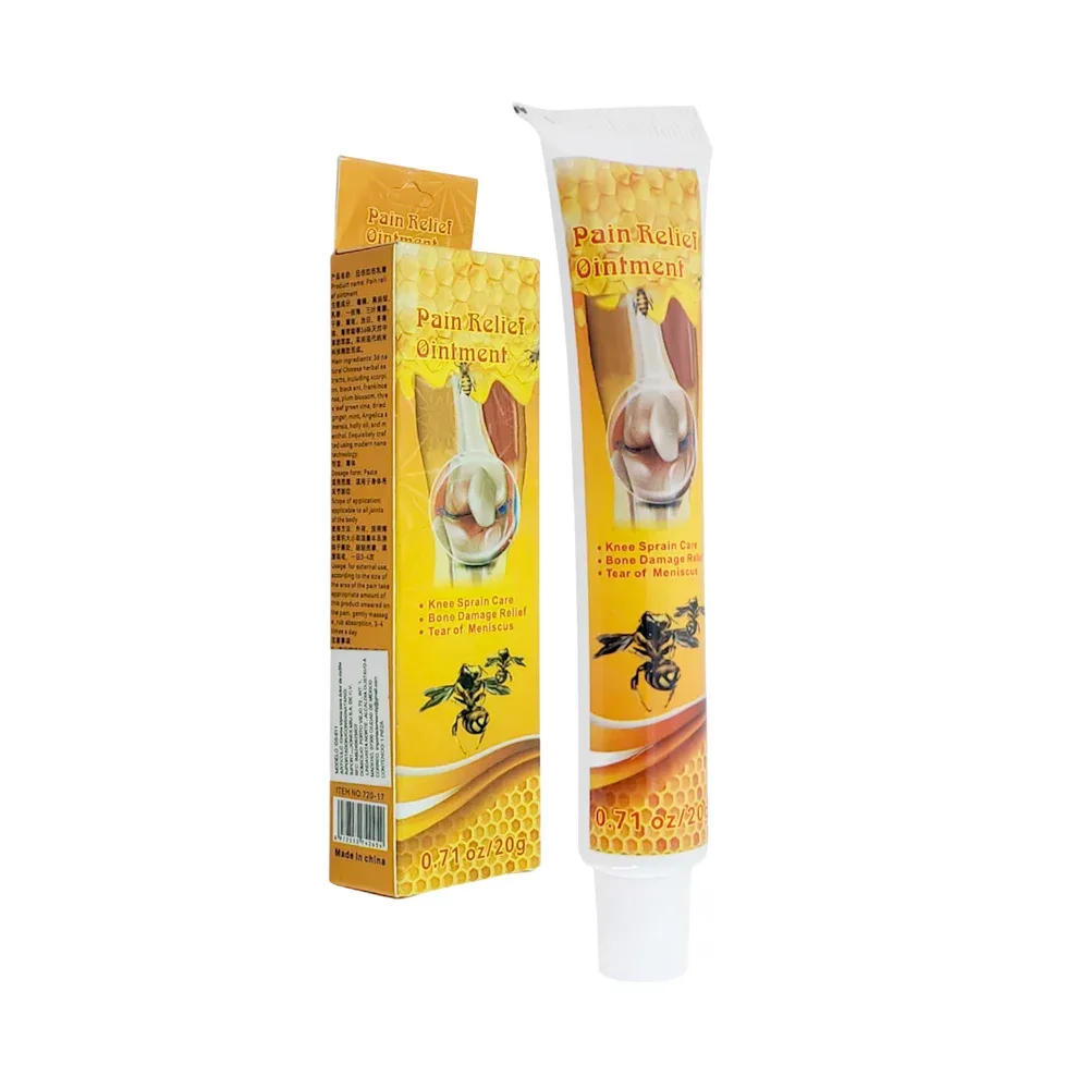 Crema con extracto de miel para aliviar el dolor de rodilla, 20g / gs-611