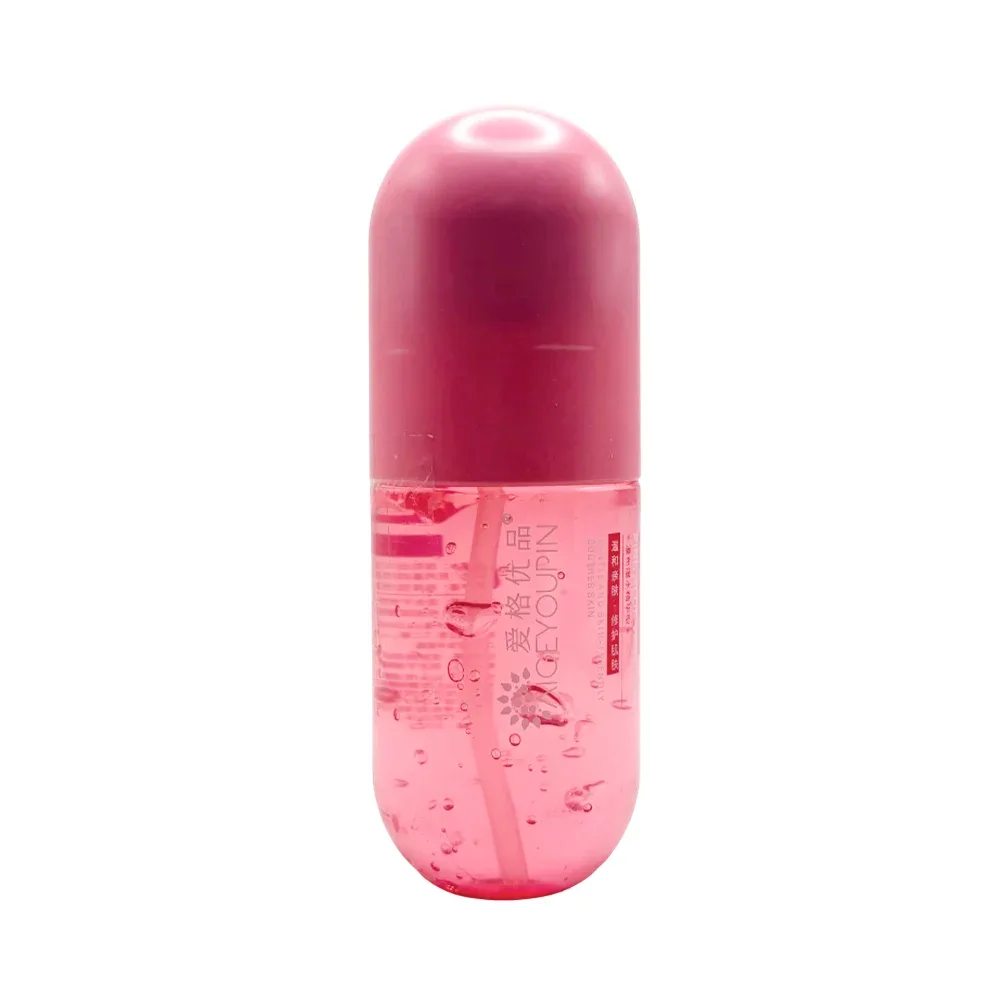 Gel corporal calmante con extracto de aloe vera y rosas, 300g / pink aloe vera gel / aigeyoupin / 180720