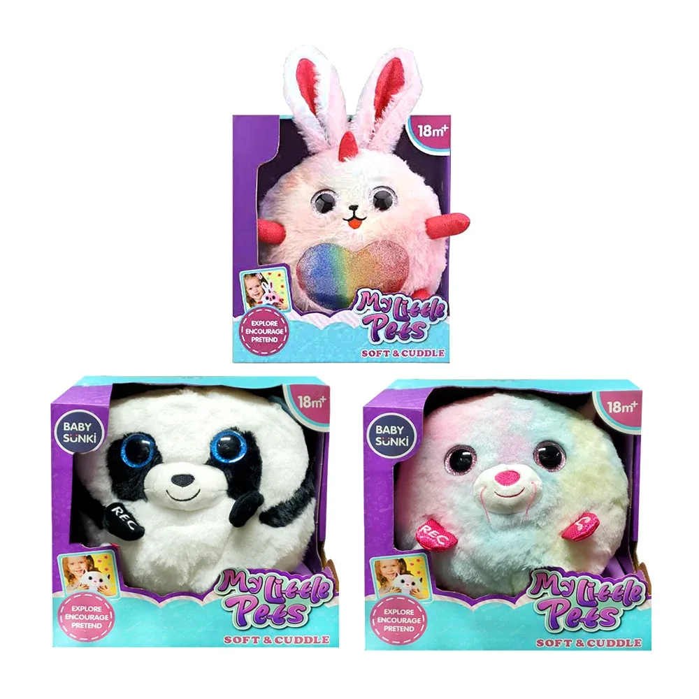 Peluche de animalitos afelpados con diseño kawaii, variedad de modelos