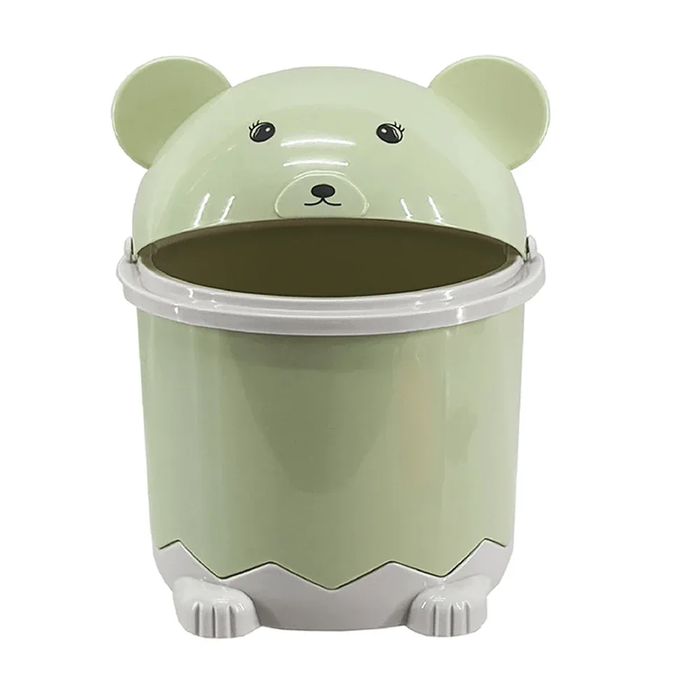 Mini bote de basura en en forma de oso para escritorio b9-cn233-g