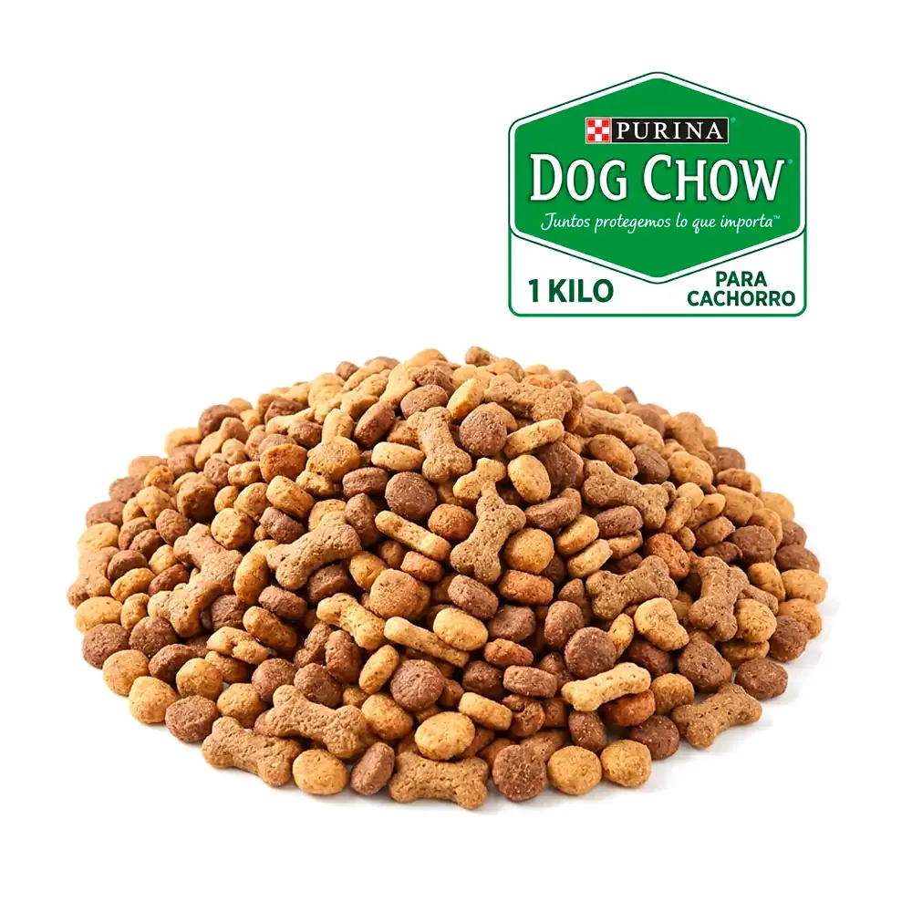 1 kilo de croquetas dogchow para perros adultos minis y pequeños, sabor carne y pollo / dogchow-a