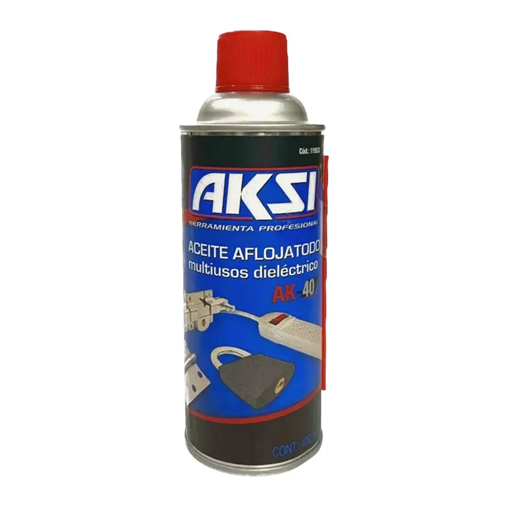 Aceite aflojatodo multiusos dieléctrico aksi de 400ml / ak-40 / 119533