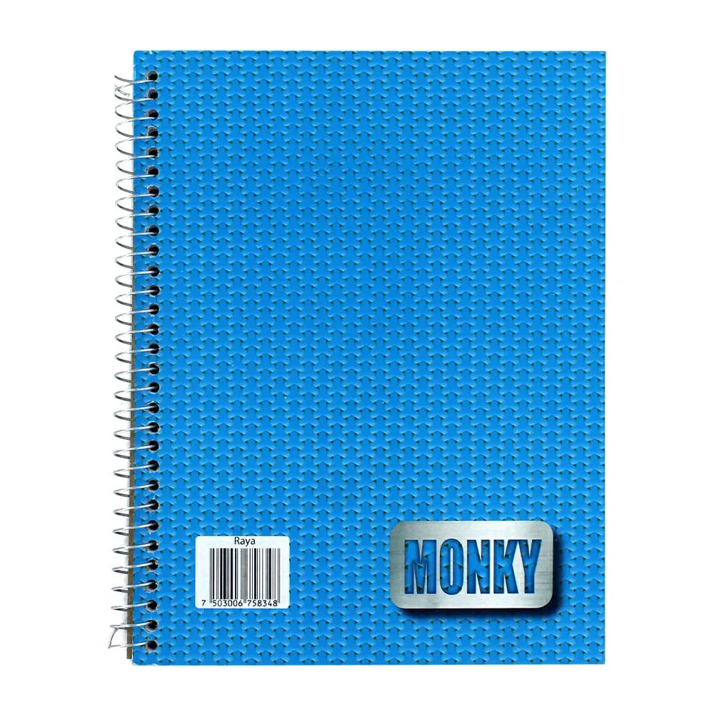 Cuaderno monky forma francesa con 100 hojas de raya / 848837