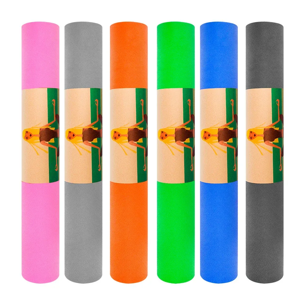 1pza Tapete eco friendly para yoga plegable, goma suave, variedad de colores / 175x61cm / 356c-3 / 11481 / lu3974 / lu9434