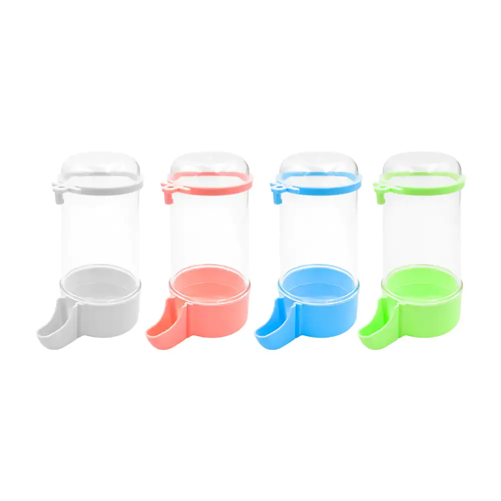 Comedero o bebedero colgante de plástico resistente para mascota, 240ml / 06526