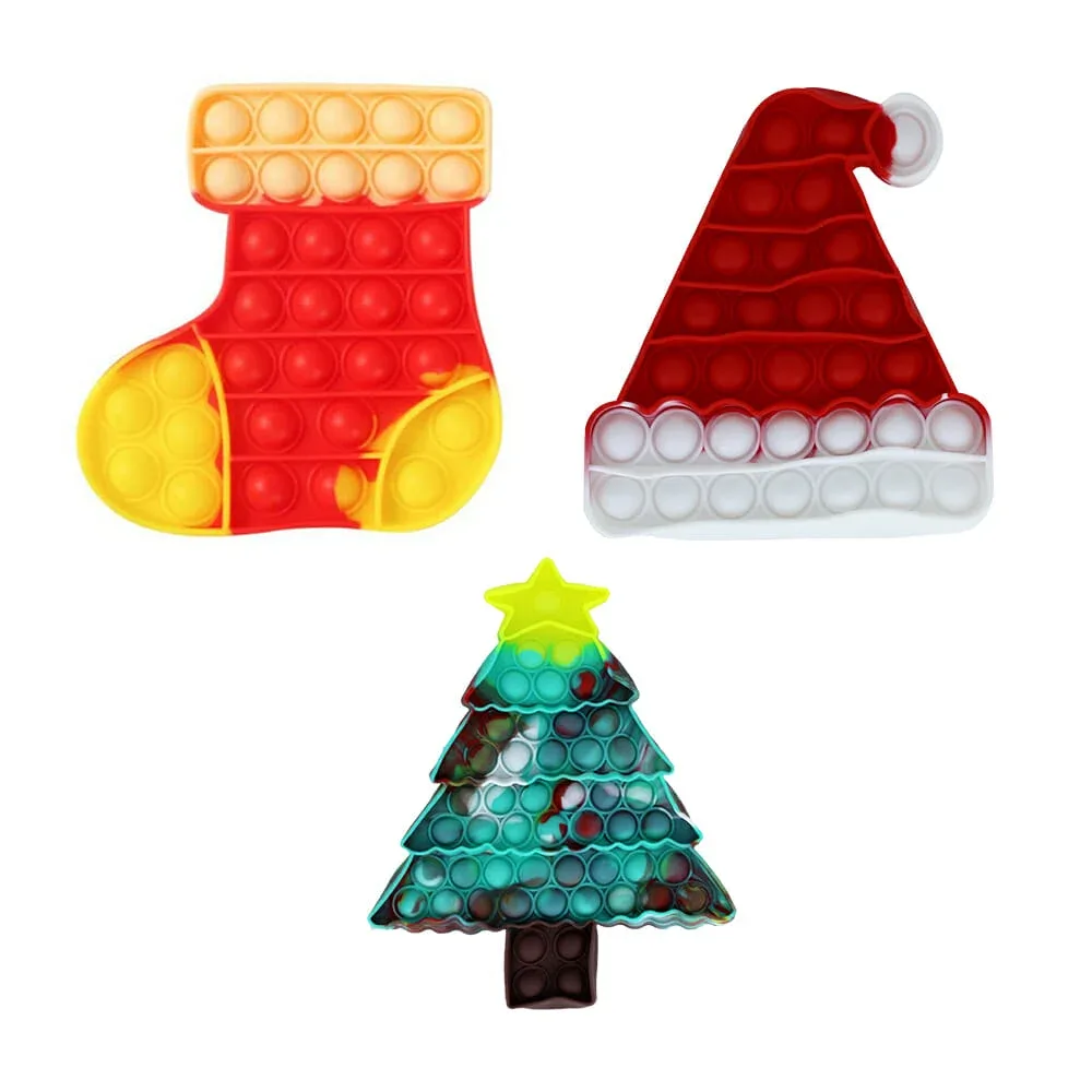 Pop it navideño, bota, arbol, pino bb015 / R468