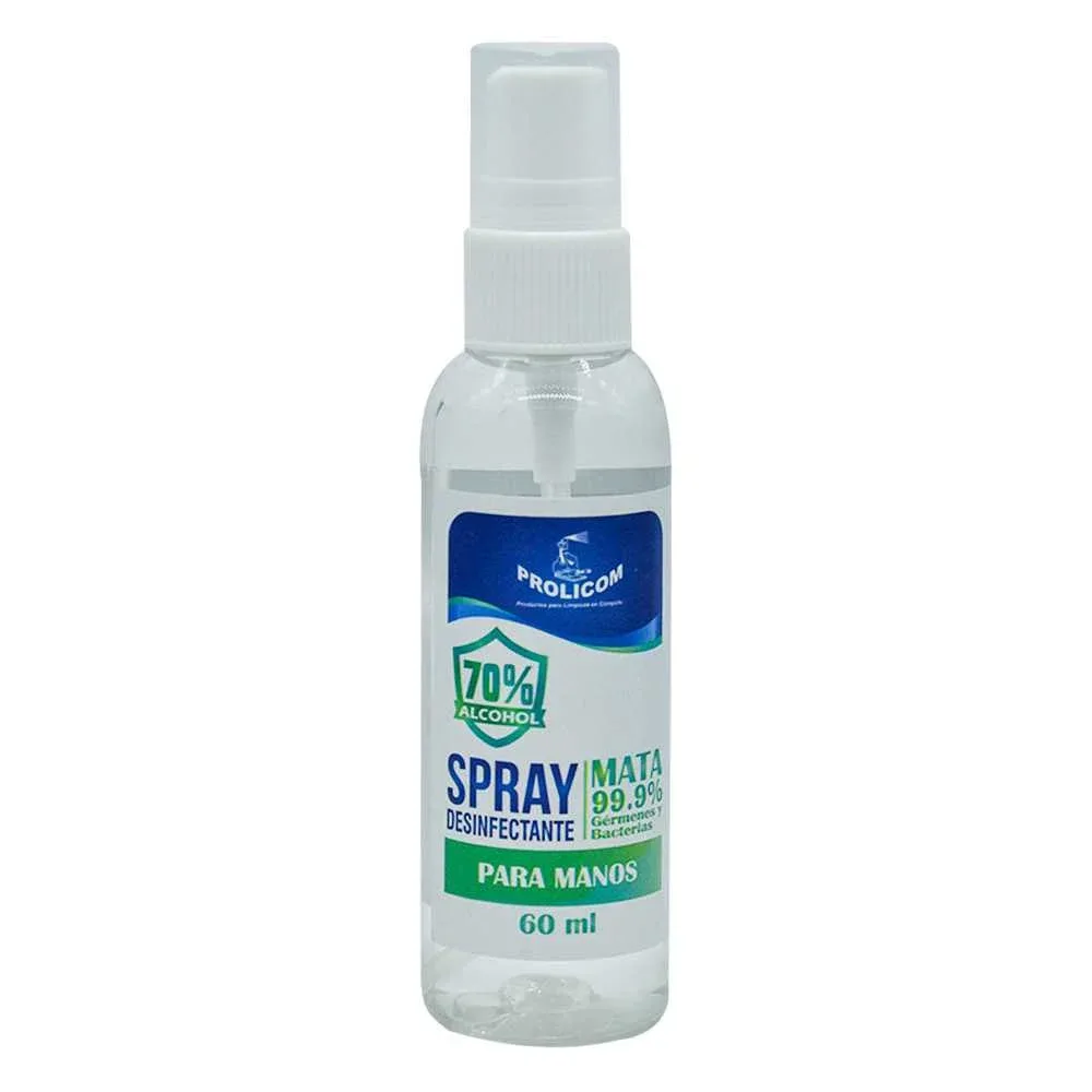 Spray desinfectante prolicom para manos 60ml