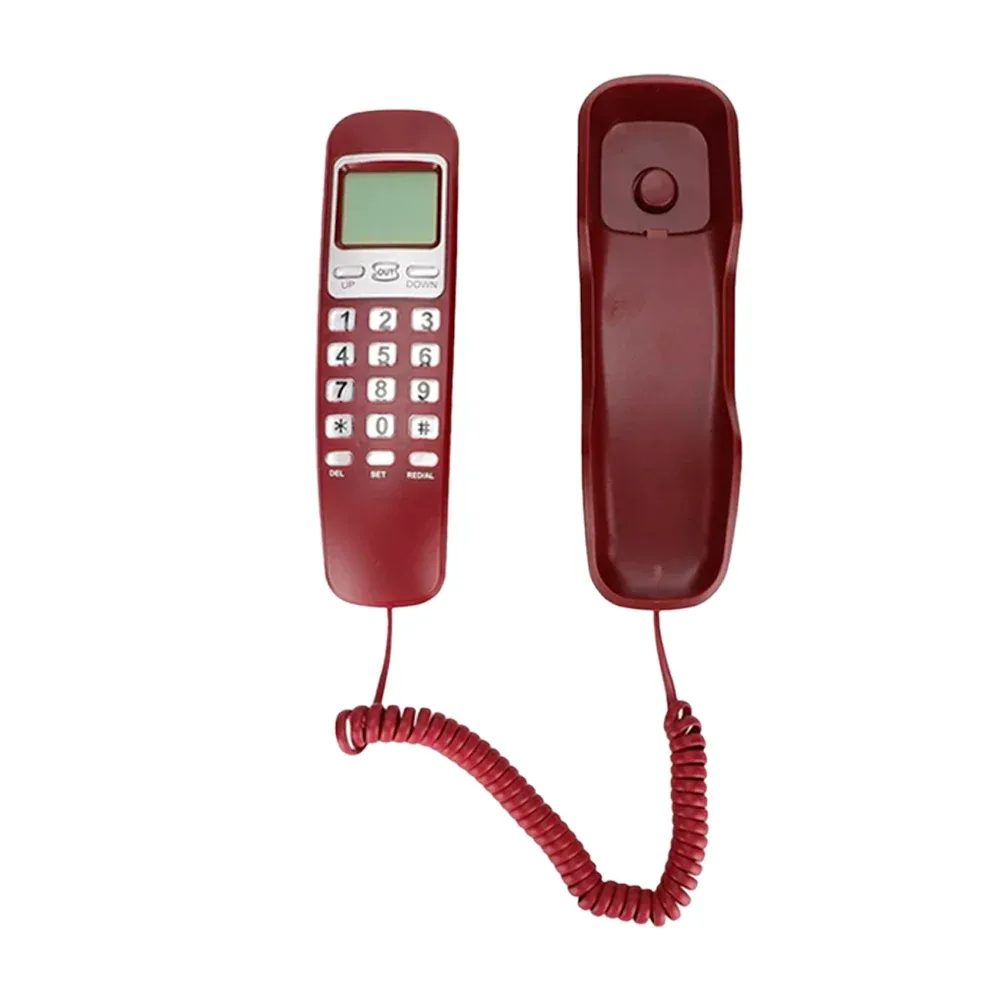 Teléfono de casa leboss alámbrico con pantalla digital, 24 ring tones y 12 dígitos / hcd3588 / b666