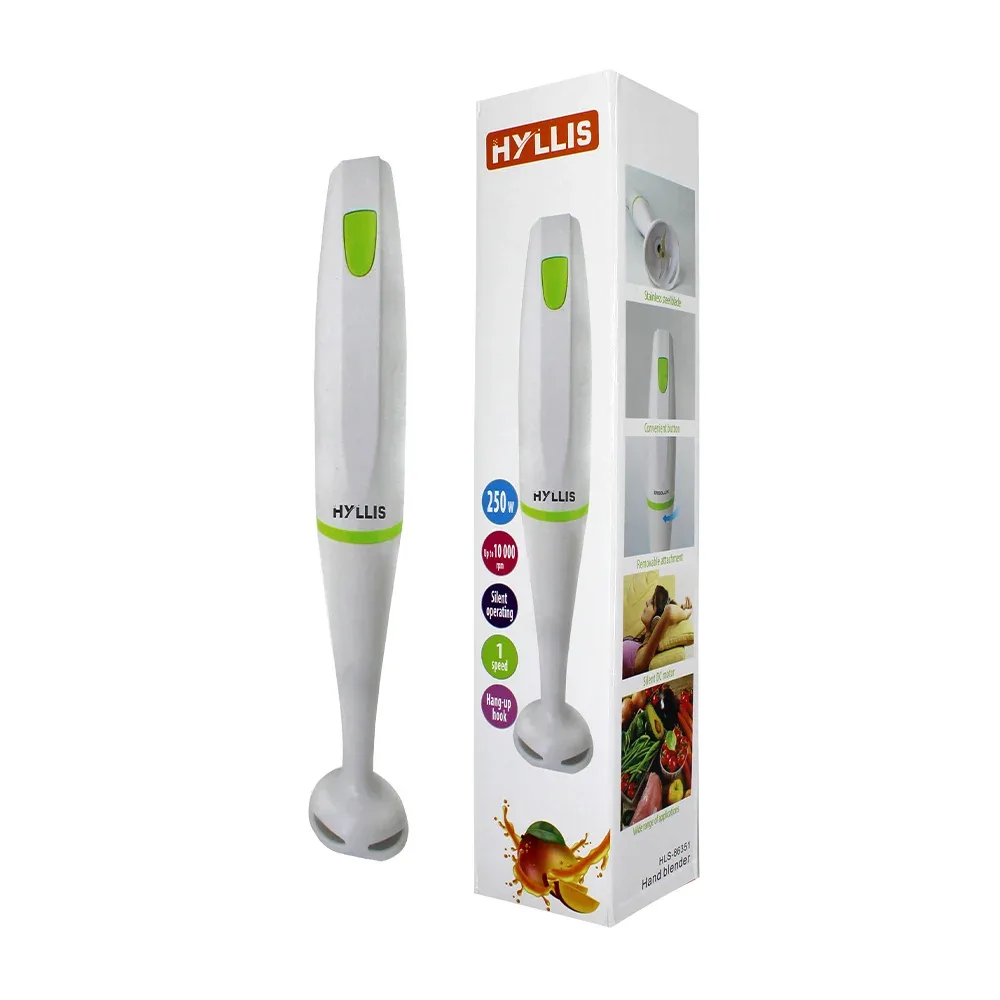Batidor mezclador eléctrico hyllis para alimentos 250 watts / hls-86351