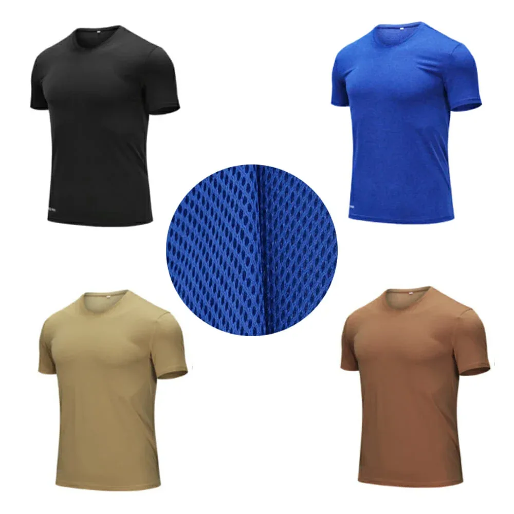 Camisa playera lisa, tela transpirable con cuello redondo, diseño liso, variedad de colores / lml-3913 / R0X2 / lml-354