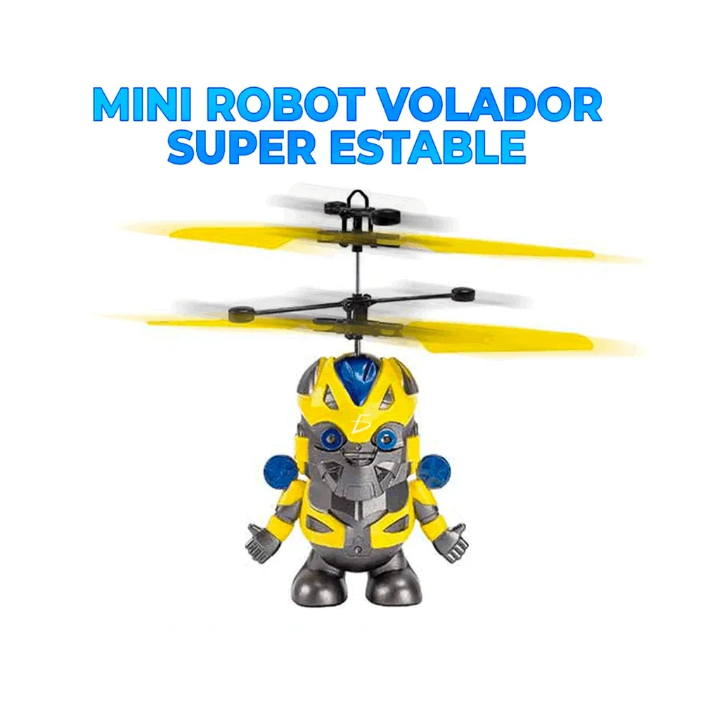 Mini drone robot espacial con sensor de inducción infrarrojo / JUG.FXQ5058