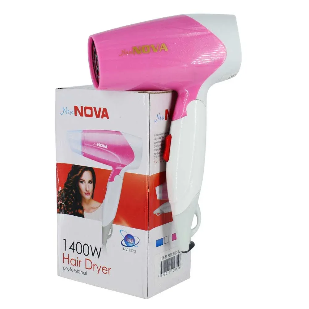 Secadora de cabello chica new nova nv-1270