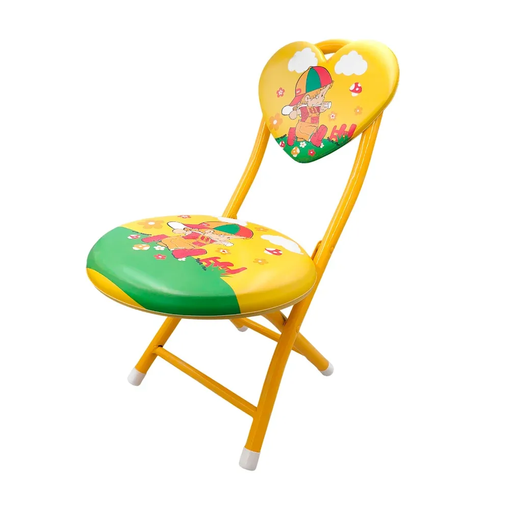 Silla plegable infantil con estampado animado, 25x22x19cm, surtido / e7339