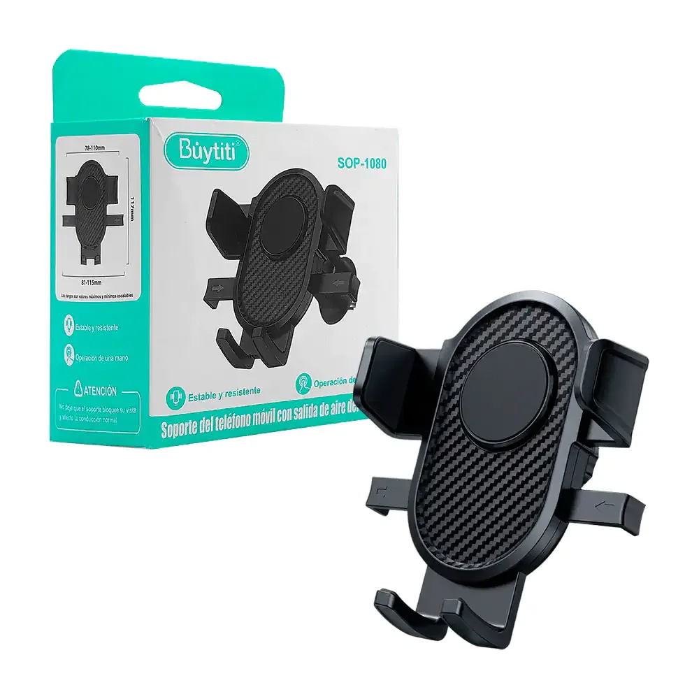 Soporte de teléfono buytiti ajustable para ventilación de carro / automóvil