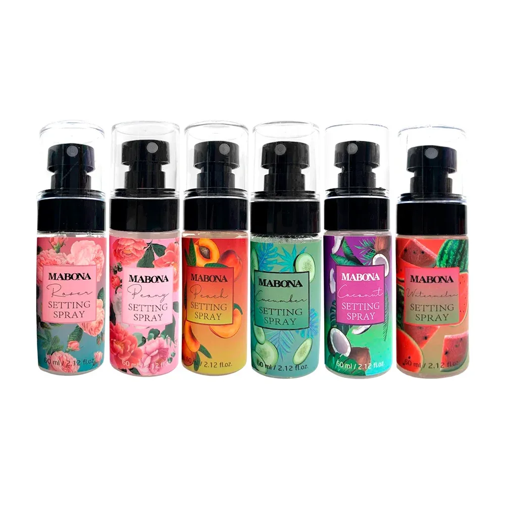 Desmaquillante en spray mabona para mujeres, 60ml, variedad de aromas